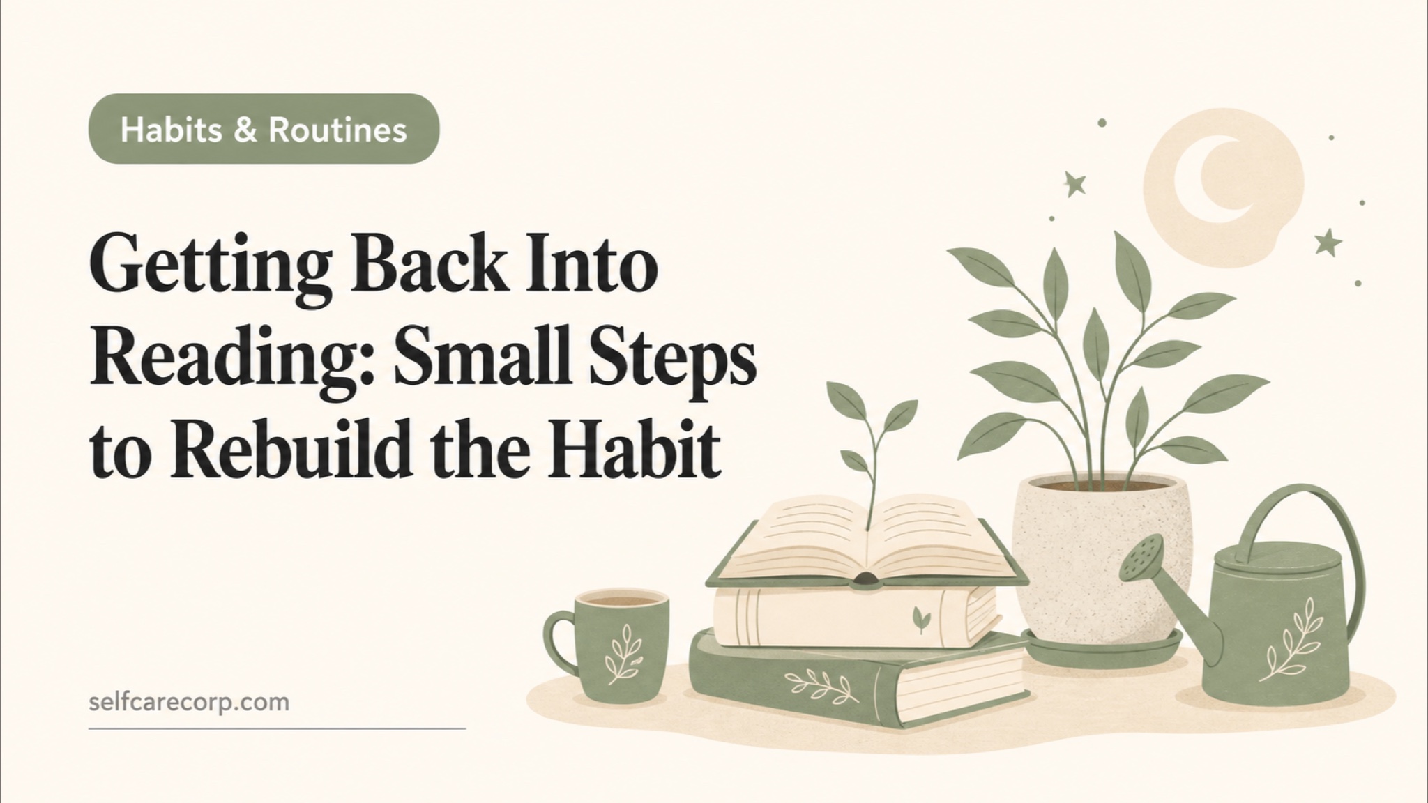 Getting Back Into Reading: Small Steps to Rebuild the Habit