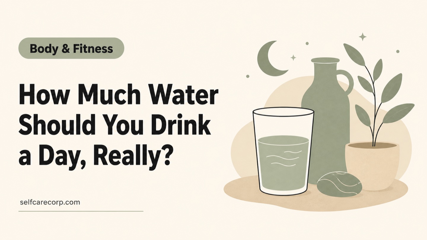 How Much Water Should You Drink a Day, Really?