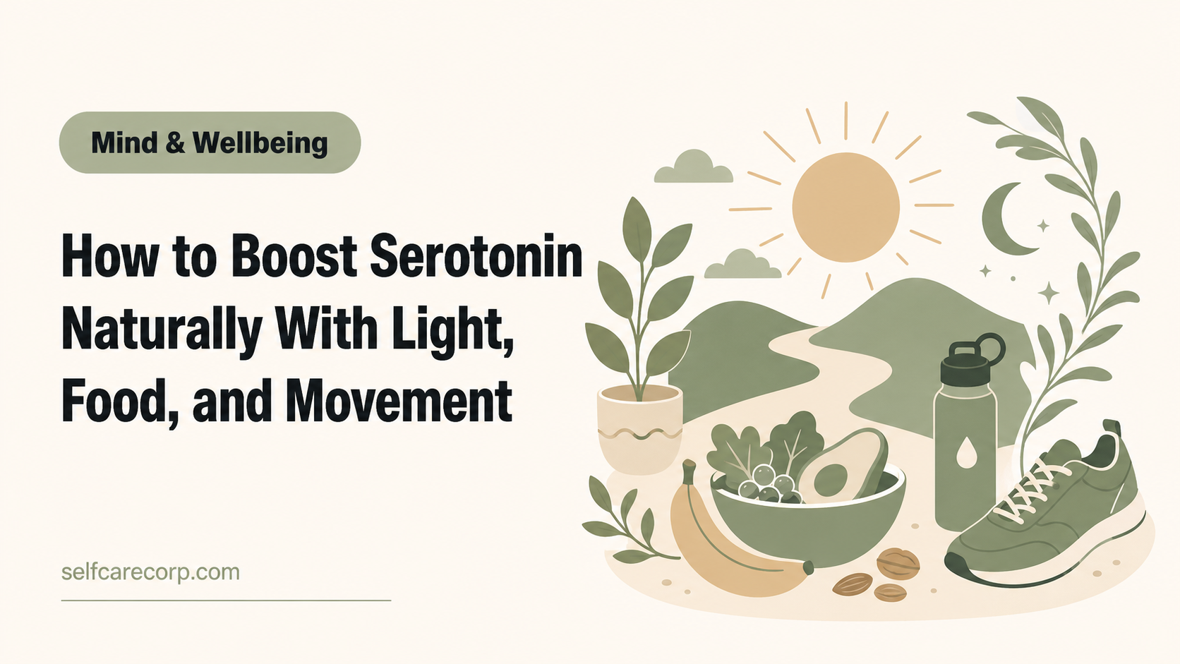 How to Boost Serotonin Naturally With Light, Food, and Movement