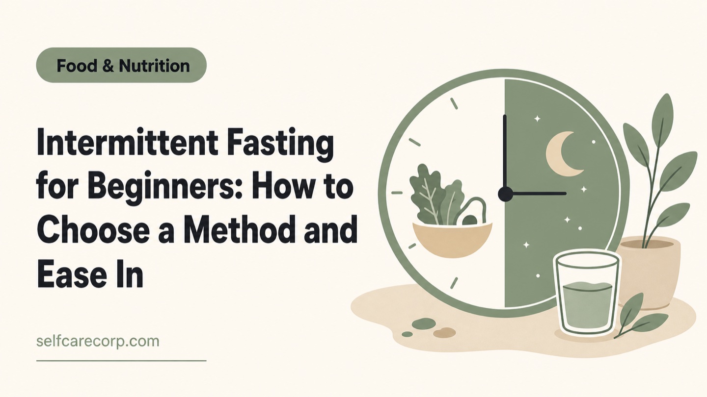 Intermittent Fasting for Beginners: How to Choose a Method and Ease In