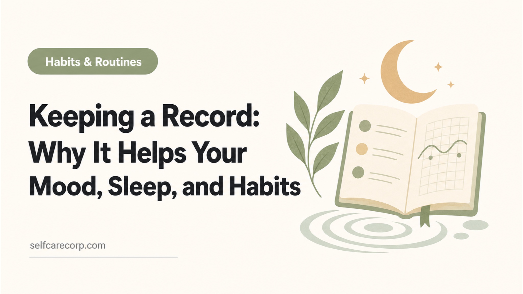 Keeping a Record: Why It Helps Your Mood, Sleep, and Habits